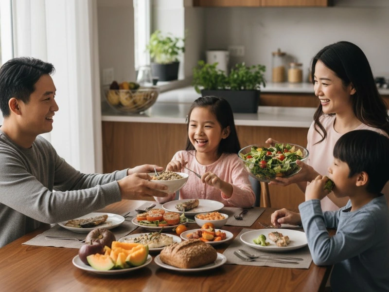Makan Sehat Kunci Penting Menuju Keluarga Sehat dan Aktif